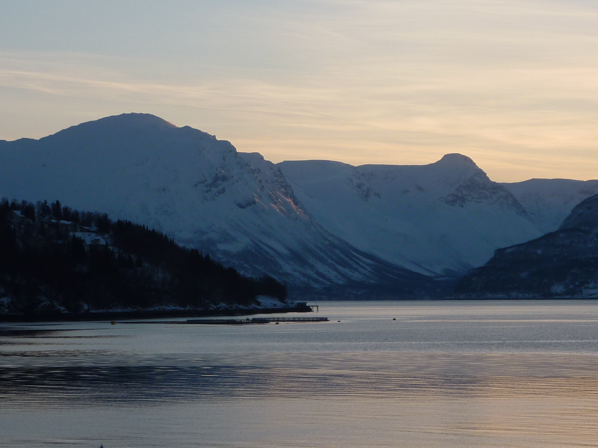 Sonnenaufgang in Lyngen Sonnenaufgang in Lyngen