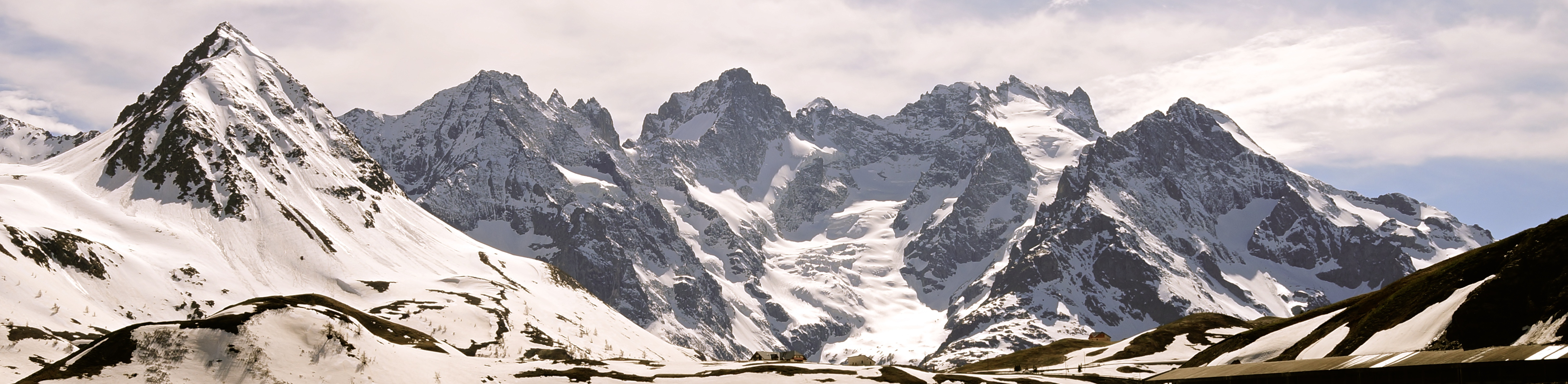 La Meije vom Col du Lautaret La Meije vom Col du Lautaret