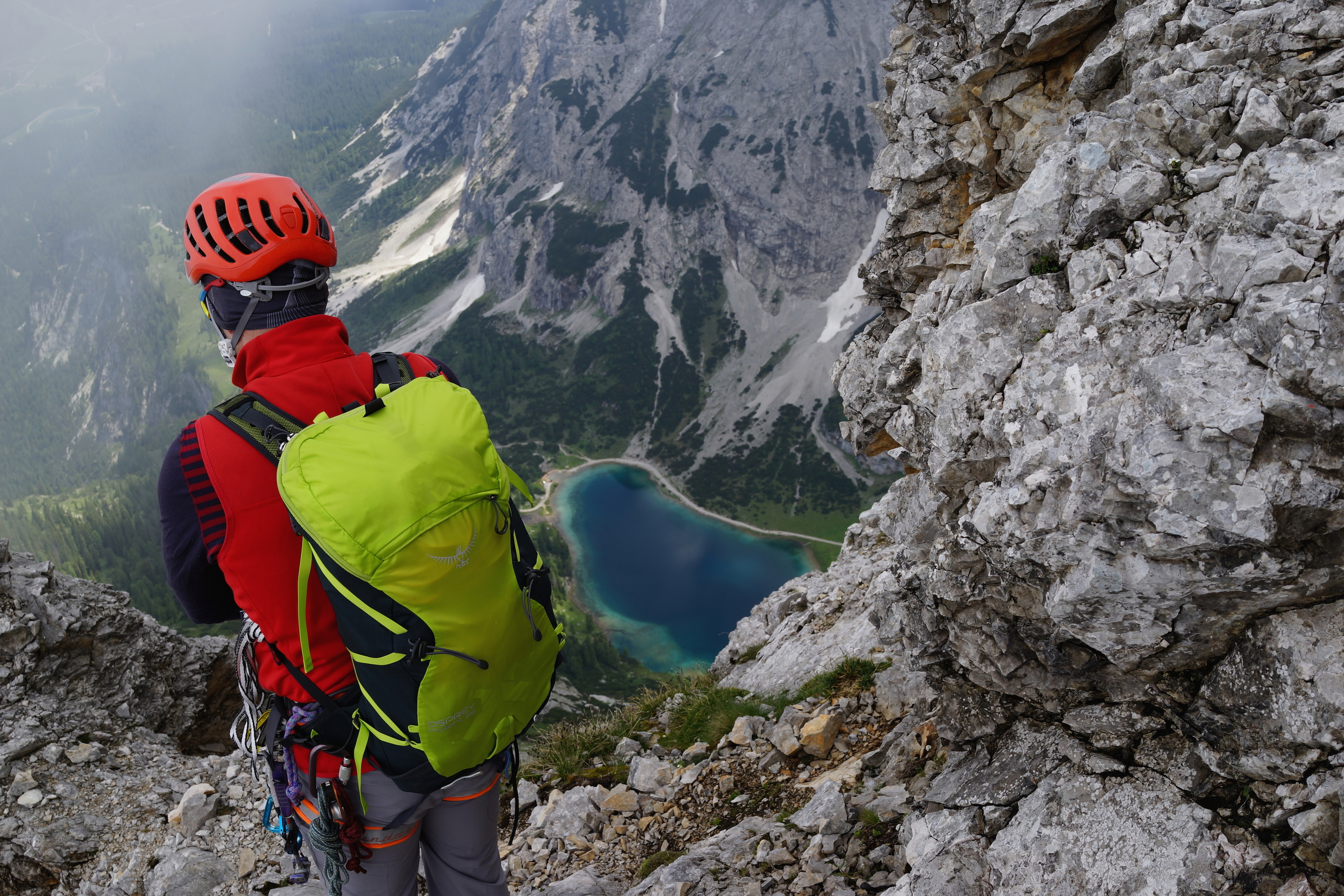 Abstieg zu Seebensee Abstieg zu Seebensee