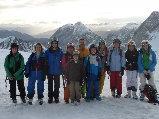 Der Wesslinger Skiclub auf dem Zugspitzplatt