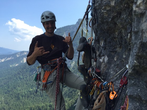 "Strom Ende nie" mit unserer neuen "Superbohrmaschine"