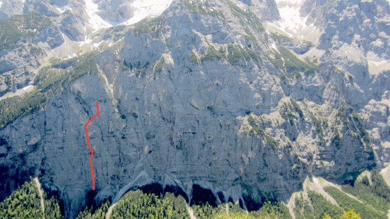 Jetzt fehlen noch ca. 100 Meter...