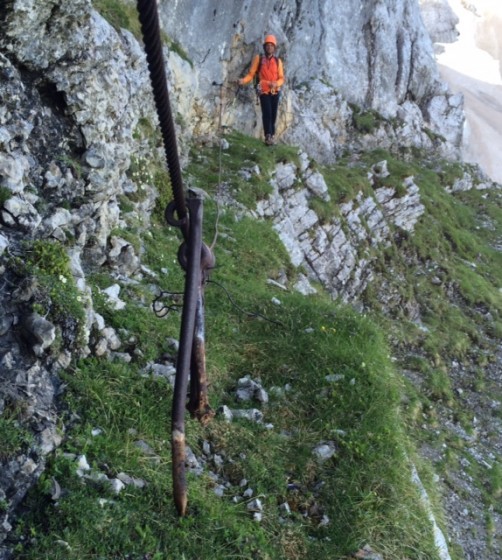 Drahtseilschaschlick an Rost